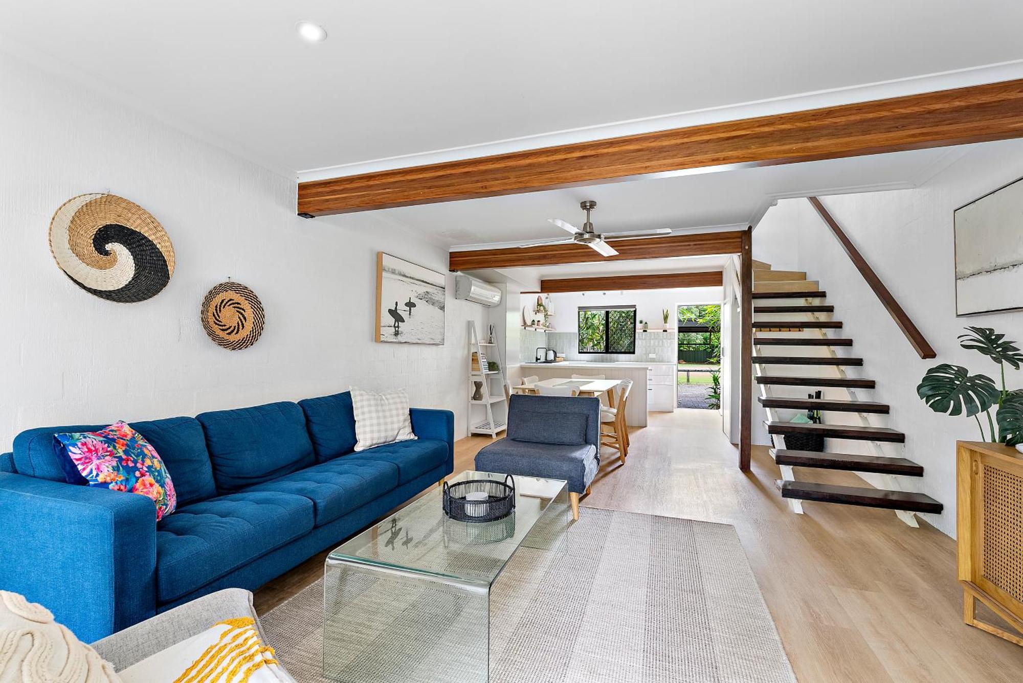 Stylish Townhouse, Private Courtyard Walk To Beach Noosaville Exterior foto